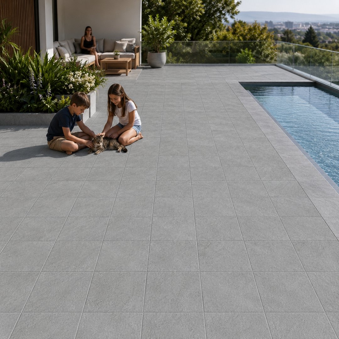 AL 11510 Plain and texture Balcony / Terrace - My Home Studio